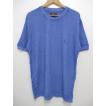 POLO RALPH LAUREN/ポロ ラルフローレン ワンポイント刺繍 サーマル 半袖 Tシャツ ブルー