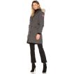 カナダグース レディース コート アウター Kensington Parka with Coyote Fur Trim Canada Goose Graphite
