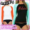 volcom&nbsp;�{���R��&nbsp;���f�B�[�X&nbsp;&nbsp;���b�V���K�[�h&nbsp;�T�[�t&nbsp;����&nbsp;&nbsp;Colorblocked&nbsp;LS&nbsp;Rashguard&nbsp;&nbsp;&nbsp;/�y�ԕi���SALE�z