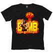 アダム・ボム（ブライアン・クラーク） Tシャツ「ADAM BOMB Explosion Tシャツ」アメリカ直輸入プロレスTシャツ