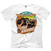 “暴走戦士” ロード・ウォリアーズ Tシャツ「THE ROAD WARRIORS Est.1983 Tシャツ」（ボディ色：ホワイト）アメリカ直輸入プロレスTシャツ NWA WWF AWA WWE WCW