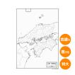 日本の旧国名地図 明治維新以降 Jppa1 白地図専門店 通販 Yahoo ショッピング