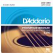 D'Addario EJ16 ダダリオ アコースティック・ギター弦 フォスファー・ブロンズ ライト