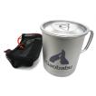 Gaobabu ガオバブ(Gaobabu)Gaobabuチタンマグカップ 400ml フタ