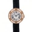 カルティエ Cartier ラブウォッチ WE800631 シルバー文字盤 中古 腕時計 レディース