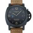 パネライ PANERAI ルミノール1950 3デイズ GMT オートマティック チェラミカ PAM01441 ブラック文字盤 新品 腕時計 メンズ