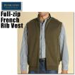Pendleton (ペンドルトン) Full-zip French Rib Vest (フルジップ フレンチ リブベスト) ニットベスト