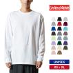 Tシャツ メンズ 長袖 無地 UnitedAthle（ユナイテッドアスレ） ロングスリーブTシャツ（1.6インチリブ） 5011-01