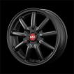FABULOUS BARONE MC-9 15インチ 5.0J +45 4-100 マットブラック 4本で 