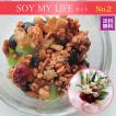 【送料無料】※一部地域を除くおすすめギフト SOY MY LIFE グラノーラ＆シリアルセット【2】ドライフラワーアレンジ付