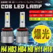 H4 HB3 HB4 H8 H11 H16 LED フォグランプ ヘッドライト 6500L 8000LM アルミヒートシンク 冷却ファン搭載 IP65防水