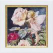 フラワーフェアリーズ ミニゲル アートフレーム　「ローズ」　　妖精　ボタニカル　薔薇　バラ　イギリス　雑貨　