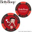 Betty Boop(TM) / ベティー ブープ(TM) チップマーカー レッド mk0318（キャラクター アニメ ゴルフ カジノマーカー ボールマーカー マーカー グッズ )