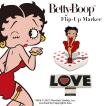 Betty Boop(TM) / ベティー ブープ(TM) フリップアップマーカー W21FUM0005（ アニメ キャラクター ゴルフグッズ メール便送料無料 )
