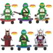 送料無料 レゴ交換品ブロック LEGO交換品 ミュータントタートルズ ミニフィグ ミニフィギュア クリスマスプレゼント Teenage Mutant Ninja Turtles　海外限定