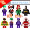 送料無料　レゴ交換品ブロック LEGO交換品 ジョーカー　バットマン ミニフィグ ミニフィギュア 8点 セット　クリスマス　プレゼント