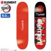新品 ELEMENT スケートボードデッキ 8.125インチ デッキテープ付き ELEMENT エレメント スケボー スケートボード デッキ 8.125