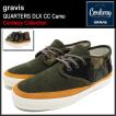 グラビス gravis スニーカー メンズ 男性用 クォーターズ DLX CC カモ コードウェイコレクション(QUARTERS DLX CC Camo 14877101-950)