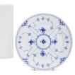 ロイヤルコペンハーゲン ブルーフルーテッド ハーフレース プレート 25cm フラット 102 625 北欧食器 皿 ディナープレート ギフト デンマーク お皿 結婚祝い
