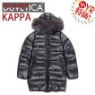 デュベティカ/デュベチカ DUVETICA KAPPA カッパ ブラック D03700 1057R MFG レディース フード＆ファー付き ミディアム ダウンジャケット 38,40,42,44 アウター