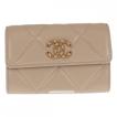 シャネル CHANEL 19フラップウォレット AP2700_B04852_N5025 二つ折り財布 ラムスキン ベージュ ゴールド金具 レディース【中古】【SAランク】 シャネル CHANEL 19フラップウォレット AP2700_B04852_N5025 二つ折り