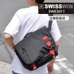 SWISSWIN スイスウィン ショルダーバッグ メンズ 斜めがけバッグ 軽量 12L 撥水 メッセンジャーバッグ 通学 通勤 鞄 アウトドア おしゃれ