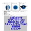 グラスプイングレスト GR-012(220ml)＋専用がん＋専用ミキシングノズル（10本）