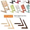 【同梱不可】STOKKE ストッケ Tripp Trapp Chair Parts-パーツ・Base-3点set DIY・ストッケパーツ
