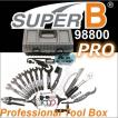 スーパーB  自転車工具セット プロツールボックス  ツールキット シマノホローテックII用 SUPER B 98800
