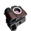 GARIZ SONY α7 IV 用 本革カメラケース XS-CHA7M4BR ブラウン