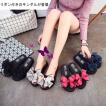 サンダル 厚底 楽ち...