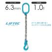 1本吊りチェーンスリング 特注WEBカスタム 使用荷重:1t φ6.3mm 1本吊りチェーンスリング 特注WEBカスタム 使用荷重:1t φ6.3mm