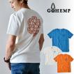 Tシャツ 半袖 メンズ GOHEMP ゴーヘンプ GREENS プリント S/S TEE プレゼント  30代 40代 50代 60代
