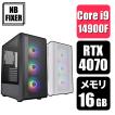 インテル ゲーミングPC Core i7 14700F / RTX4070Ti SUPER