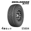 GEOLANDAR 4本セット ヨコハマタイヤ A/T4 G018 E5631 LT285/75R16 126