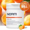 NORM ノーム クレアチン モノハイドレート 高純度99.9% 国内製造 植物由来の甘味料「ステビア」のみ使用 creatine パウダー オレンジ味 30回分