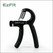 EZFIT 負荷調節式 ハンドグリップ オールブラック  5〜60kg調節可能