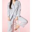 パジャマ レディース ブランド 前開き 長袖 綿 BedHead Pajamas ベッドヘッドパジャマズ Periwinkle Maypole