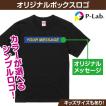 Tシャツ 作成 オリジナル ボックスロゴ 自作 お揃い 父の日 1枚からOK プレゼント 5色展開 綿100％ 5.6oz