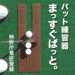 パット練習器 まっすぐぱっと。日本製 パッティング練習 パット 練習