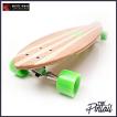 ロング スケートボード WHITE WAVE PINTAIL 40インチ ロンスケ
