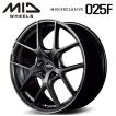 RMP MID 025F 17インチ 7J インセット48 5穴 PCD 114.3 セミグロス
