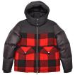 WOOLRICH ウールリッチ BUFFALO BOMBER バッファローボンバー ウール ポリエステル ナイロン バッファローチェック ダウンジャケット