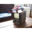 ナショナル National TR-509E 白黒ポータブルブラウン管テレビ