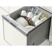 クリナップ　食器洗い乾燥機　ZWPP45R18ATS-E　キャビネット プルオープン食器洗い乾燥機 　奥行60cm