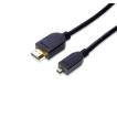 HDMI Micro HDMI 変換ケーブル 1m Ver1.4 イーサネット、3D、フルHD対応