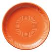皿 パスタ皿 カレー皿 26cmディナー皿 オレンジ オービット おしゃれ 洋食器 業務用 美濃焼 k12650002