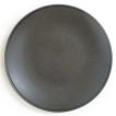 皿 中皿 22cmプレート クリスタルブラック 黒 フィノ おしゃれ  洋食器 業務用 美濃焼 k13631005