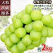 シャインマスカット 約2kg 甘い おいしい ぶどう ブドウ 葡萄 山梨県