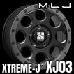 MLJ XTREME J XJ inch 7.5J PCD: 穴数:5H フラットブラック